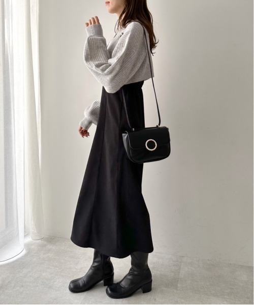 OLIVE des OLIVE(オリーブデオリーブ)の「カーディガン×キャミワンピースセット(ワンピース・レディース・ライトブラウン/ブルー/ブラック・FREE)」の16枚目の写真
