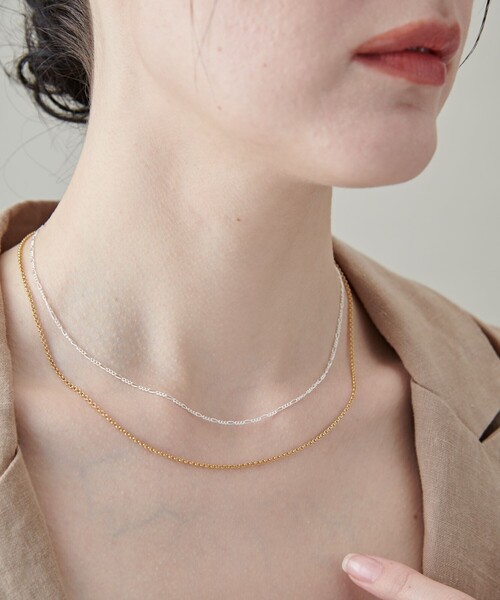 ete（エテ）の「デイアップ パール マンテルネックレス セット