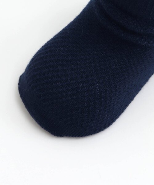 apres les cours（アプレレクール）の「星モチーフベビーソックス（ベビーシューズ/ベビーソックス・キッズ・ネイビー/アイボリー・9/12）」の13枚目の写真