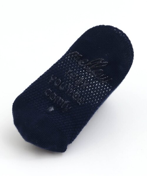 apres les cours（アプレレクール）の「星モチーフベビーソックス（ベビーシューズ/ベビーソックス・キッズ・ネイビー/アイボリー・9/12）」の14枚目の写真