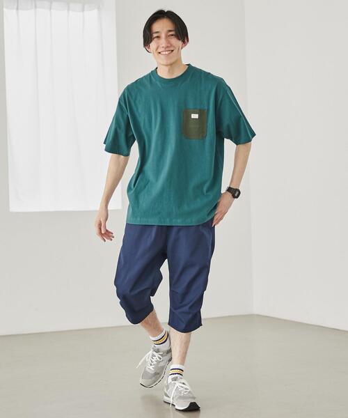 coen（コーエン）の「二ーレングスハーフパンツ（その他パンツ・メンズ・ベージュ/ネイビー・S/L/M/XL）」の7枚目の写真