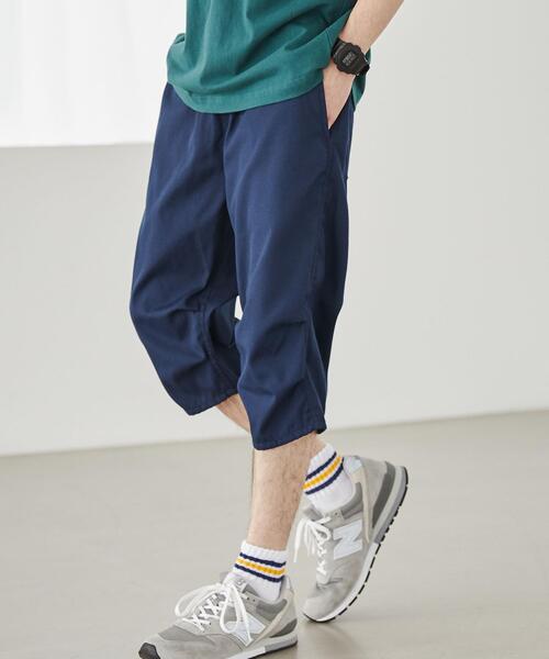 coen（コーエン）の「二ーレングスハーフパンツ（その他パンツ・メンズ・ベージュ/ネイビー・S/L/M/XL）」の12枚目の写真