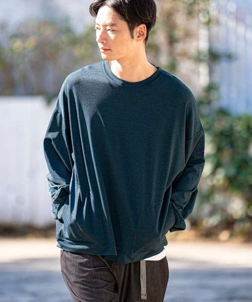 新品コールアンドレスポンス フクレジャガード/長袖Tシャツ AZUL BY MOUSSY | フクレジャガードトップス (Tシャツ