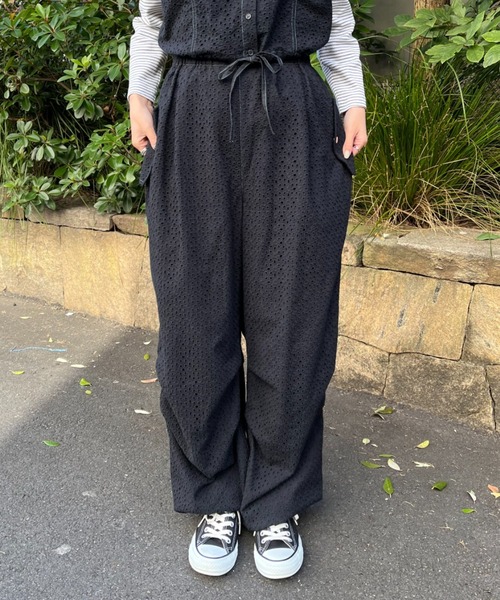 HELLO.SANFRANCISCO オーバーレース ビスチェ パンツ セット