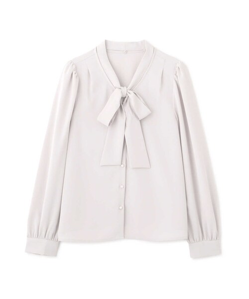 PROPORTION BODY DRESSING（プロポーションボディドレッシング）の「２ＷＡＹリボンブラウス / 1213110310（シャツ/ブラウス・レディース・グレー/ライトグリーン/ホワイト系その他・MEDIUM/SMALL）」の18枚目の写真