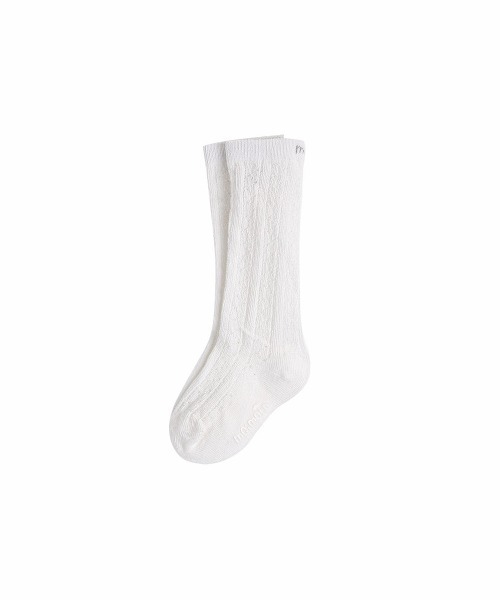 moimoln(モイモルン)の「モアソックス(ソックス/靴下・キッズ・オフホワイト・10cm/12cm/14cm/16cm/18cm)」の2枚目の写真