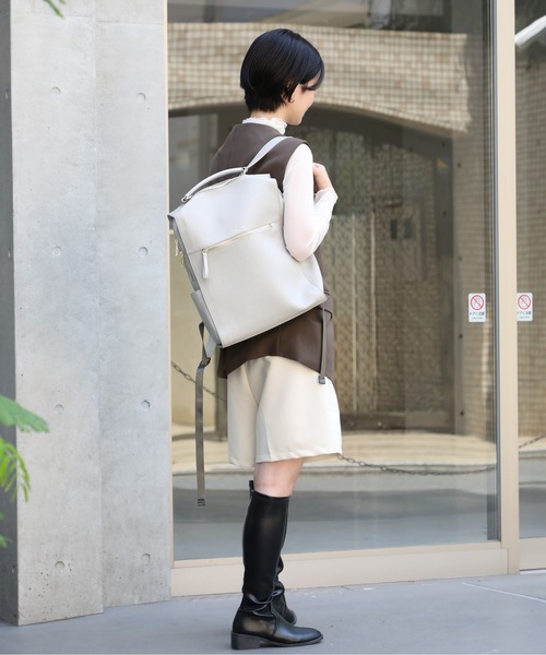 【LegatoLargo】LG-E1312ZPC収納リュック