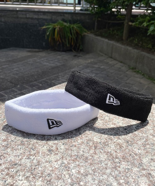NEW ERA（ニューエラ）の「【NEW ERA / ニューエラ】ワンポイントロゴ ヘアバンド（ヘアバンド・メンズ・ブラック/ホワイト・ONESIZE）」の7枚目の写真