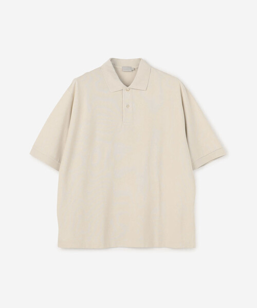handvaerk(ハンドバーク)の「handvaerk | ピケ ポロシャツ MEN(ポロシャツ・メンズ・ブラック/グレイッシュベージュ/ライトグレー・S/L/M)」の7枚目の写真