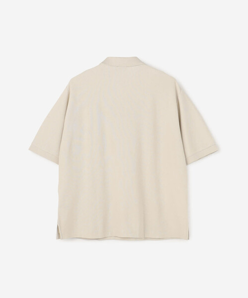 handvaerk(ハンドバーク)の「handvaerk | ピケ ポロシャツ MEN(ポロシャツ・メンズ・ブラック/グレイッシュベージュ/ライトグレー・S/L/M)」の8枚目の写真