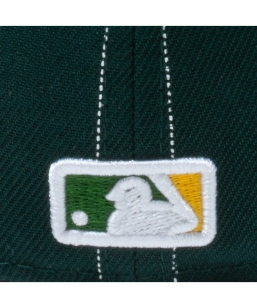 NEW ERA（ニューエラ）の「NEW ERA/ニューエラ キャップ LP 59FIFTY MLB Pinstripe オークランド・アスレチックス ダークグリーン 13515718（キャップ・メンズ・グリーン・7 1/2/7 1/4/7 1/8/7/7 3/8）」の5枚目の写真