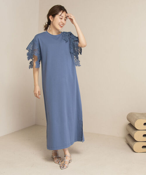 【新品未使用】NOLLEY’S　ワンピース セール】◇【WEB限定】ワンピース風オールインワン（ワンピース