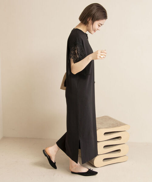 新品未使用・完売品・24SS✨NOLLEY'S　パール付きカットジレ　WEB限定 NOLLEY'S 【WEB限定】《手洗い可能》パール付き片畦プルオーバー