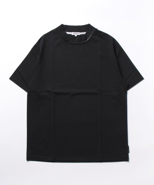 renoma HOMME（レノマオム）の「レノマ オム ロゴプリント モックネック半袖Tシャツ（Tシャツ/カットソー・メンズ・ホワイト/ブラック・MEDIUM/LARGE/X-LARGE）」の8枚目の写真