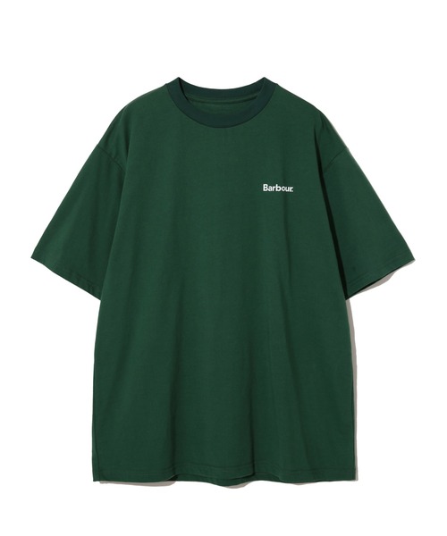 Barbour(バブアー)の「"JAPAN LIMITED" ベーシックロゴ Tシャツ(オーバーサイズフィット)(Tシャツ/カットソー・メンズ・ホワイト/ブラック/グリーン/ライトブルー・XL/L/S/M)」の4枚目の写真