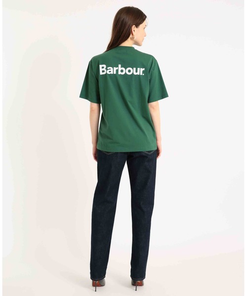 Barbour(バブアー)の「"JAPAN LIMITED" ベーシックロゴ Tシャツ(オーバーサイズフィット)(Tシャツ/カットソー・メンズ・ホワイト/ブラック/グリーン/ライトブルー・XL/L/S/M)」の8枚目の写真