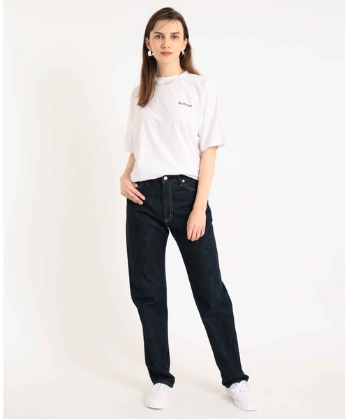 Barbour(バブアー)の「"JAPAN LIMITED" ベーシックロゴ Tシャツ(オーバーサイズフィット)(Tシャツ/カットソー・メンズ・ホワイト/ブラック/グリーン/ライトブルー・XL/L/S/M)」の20枚目の写真