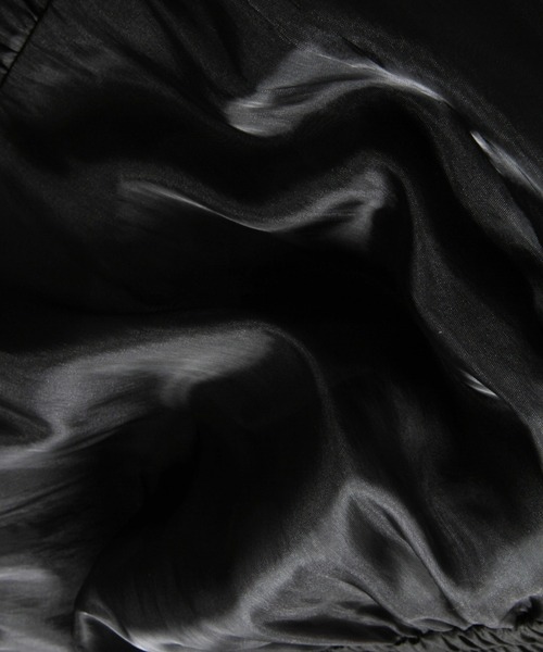 &. NOSTALGIA（アンドドットノスタルジア）の「【ZOZO限定】オーガンジーティアードスカート（スカート・レディース・ブラック/アイボリー/グレイッシュベージュ・FREE）」の6枚目の写真