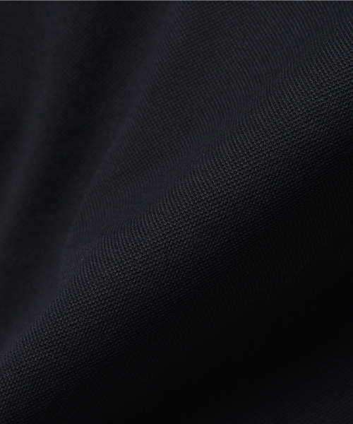 EDIFICE（エディフィス）の「◇40/2シルケットカノコ リブポロシャツ（ポロシャツ・メンズ・チャコールグレー/ホワイト/ネイビー・48/44/46）」の11枚目の写真