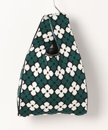 Fun & Daily | レトロフラワーマルシェバッグ(ハンドバッグ)