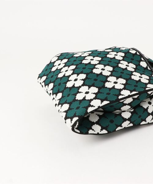 Fun & Daily（ファンアンドデイリー）の「レトロフラワーマルシェバッグ（ハンドバッグ・レディース・グリーン/ブルー・FREE）」の5枚目の写真