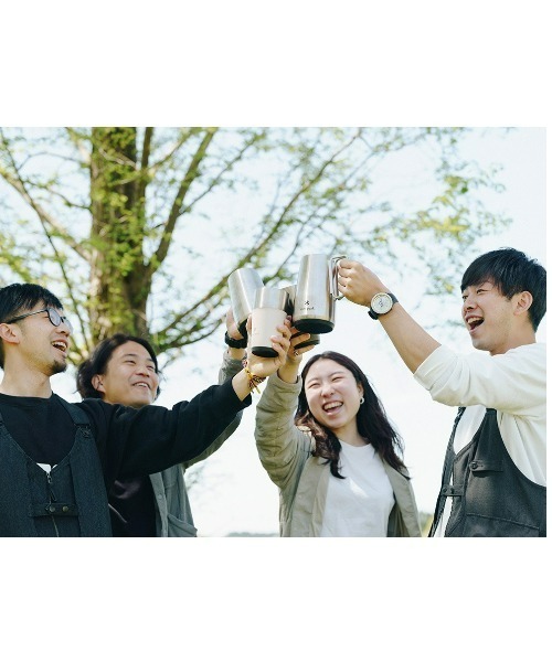 Snow Peak（スノーピーク）の「サーモタンブラー470 カップ コップ 食器（アウトドアグッズ・メンズ・ブラック/オリーブ/シルバー/サンドベージュ・FREE）」の12枚目の写真