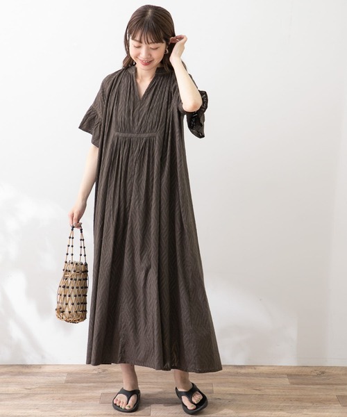 正規品♡ベビモコパンジャガードワンピース♡ブラウン URBAN RESEARCH Sonny Label（アーバンリサーチサニーレーベル