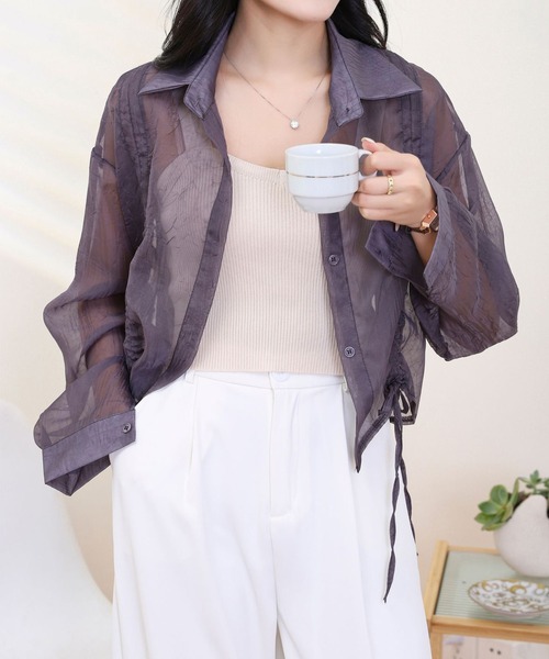 SpRay（スプレイ）の「シャーリングシャツ（シャツ/ブラウス）」 - WEAR