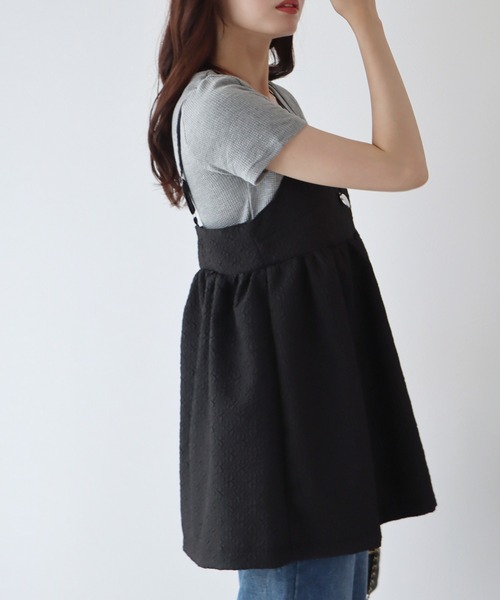 BLUEEAST（ブルーイースト）の「フェザー&フクレジャガードキャミソール（キャミソール・レディース・ブラック/モカ/アイボリー/アイボリー系/ブラック系・MEDIUM）」の7枚目の写真