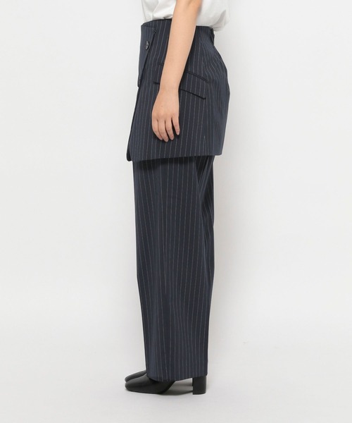 LOWRYS FARM（ローリーズファーム）の「３ＷＡＹセットワイドパンツ　965142（スラックス・レディース・ネイビー/グレー・FREE）」の19枚目の写真