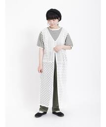 Samansa Mos2 | 前後2WAYレースジレワンピース(ワンピース)