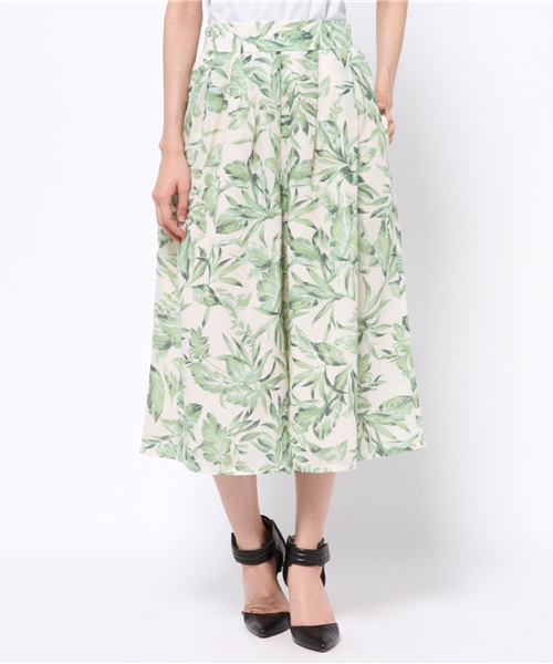 AZUL by moussy（アズールバイマウジー）の「リーフ柄クロプトバギーパンツ（その他パンツ・レディース・カーキ/ブルー系その他・MEDIUM/SMALL/LARGE）」の13枚目の写真