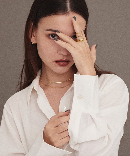 CENE（セネ）の「【CENE】セネ/シンプルリング(3mm)（リング・レディース・ゴールド/シルバー・#13/#9/#11/#14/#12/#15）」の3枚目の写真