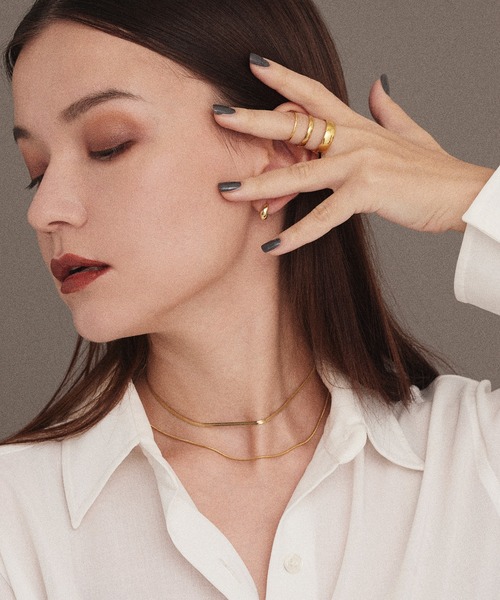 CENE（セネ）の「【CENE】セネ/シンプルリング(3mm)（リング・レディース・ゴールド/シルバー・#13/#9/#11/#14/#12/#15）」の13枚目の写真