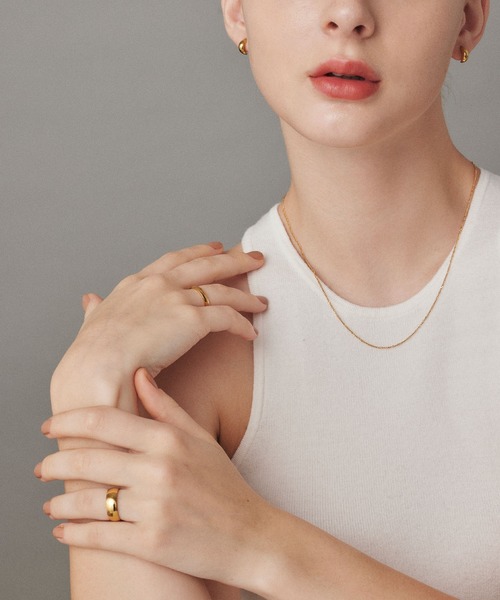 CENE（セネ）の「【CENE】セネ/シンプルリング(3mm)（リング・レディース・ゴールド/シルバー・#13/#9/#11/#14/#12/#15）」の19枚目の写真