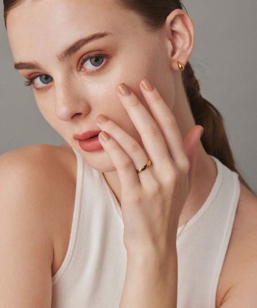 CENE（セネ）の「【CENE】セネ/シンプルリング(3mm)（リング・レディース・ゴールド/シルバー・#13/#9/#11/#14/#12/#15）」の14枚目の写真