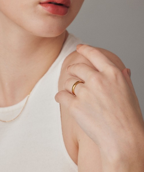 CENE（セネ）の「【CENE】セネ/シンプルリング(3mm)（リング・レディース・ゴールド/シルバー・#13/#9/#11/#14/#12/#15）」の15枚目の写真