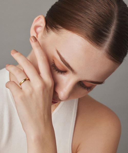 CENE（セネ）の「【CENE】セネ/シンプルリング(3mm)（リング・レディース・ゴールド/シルバー・#13/#9/#11/#14/#12/#15）」の17枚目の写真