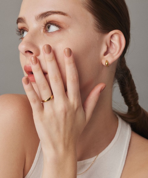 CENE（セネ）の「【CENE】セネ/シンプルリング(3mm)（リング・レディース・ゴールド/シルバー・#13/#9/#11/#14/#12/#15）」の18枚目の写真