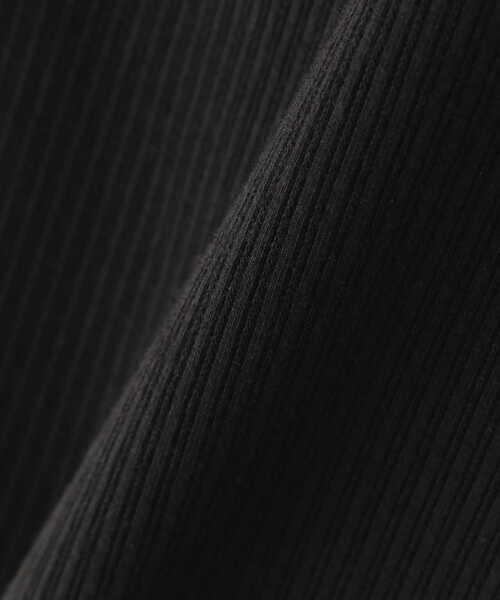 EDIT COLOGNE（エディットコロン）の「《EDIT COLOGNE》前後2Wayテレコタンクトップ（タンクトップ・レディース・ブラック/グレー/オフホワイト・FREE）」の5枚目の写真