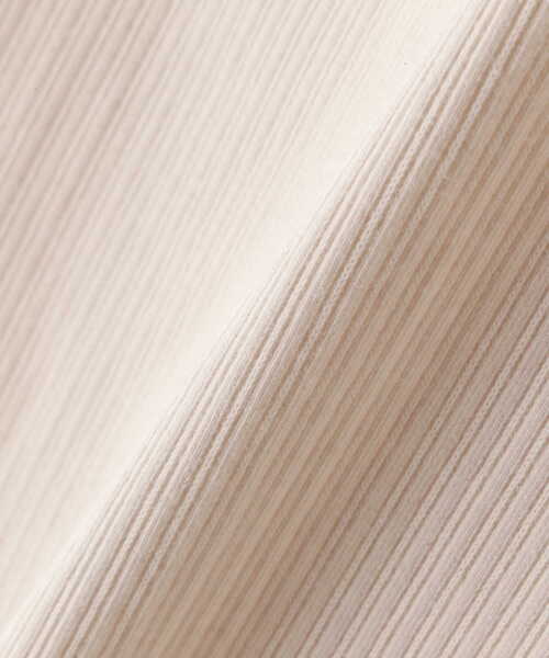 EDIT COLOGNE（エディットコロン）の「《EDIT COLOGNE》前後2Wayテレコタンクトップ（タンクトップ・レディース・ブラック/グレー/オフホワイト・FREE）」の9枚目の写真