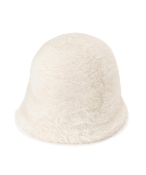 N.（N. Natural Beauty Basic）（エヌエヌナチュラルビューティーベーシック）の「◆シャギーベルハット（ハット・レディース・ホワイト/ブラック・ﾌﾘ-）」の15枚目の写真