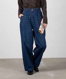 GOOD STYLE JEANS タックワイドパンツ