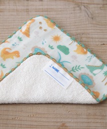 COCO WALK（ココウォーク）の「COCOWALK:ミニハンカチ(ダイナソーby Kawai Satomi)（ハンカチ/ハンドタオル・キッズ）」