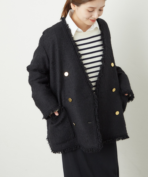 ループツイードイージージャケット ジャーナルスタンダード ループツイードイージージャケット | ジャーナルスタンダード(JOURNAL