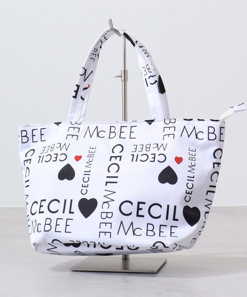 CECIL McBEE↪︎トートハンドバッグまとめ売りほぼ未使用美品◎ セール】ロゴパターントートバッグ M（トートバッグ）｜CECIL