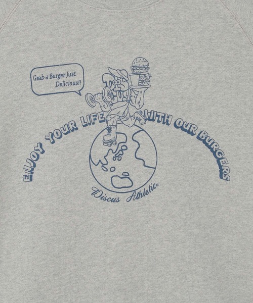 DISCUS ATHLETIC（ディスカス　アスレチック）の「DISCUS ATHLETIC ダイナースウェット（スウェット・レディース・ネイビー/グレー系その他・L/LL）」の12枚目の写真