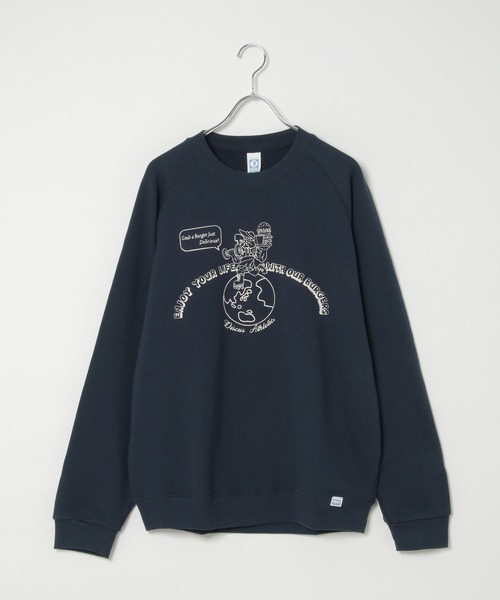 DISCUS ATHLETIC（ディスカス　アスレチック）の「DISCUS ATHLETIC ダイナースウェット（スウェット・レディース・ネイビー/グレー系その他・L/LL）」の14枚目の写真