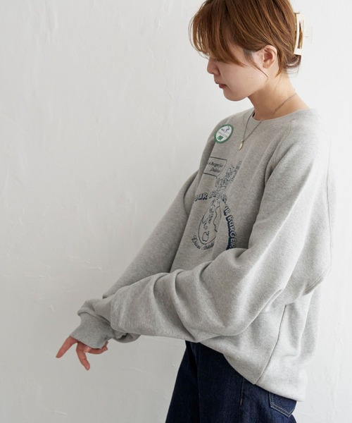 DISCUS ATHLETIC（ディスカス　アスレチック）の「DISCUS ATHLETIC ダイナースウェット（スウェット・レディース・ネイビー/グレー系その他・L/LL）」の18枚目の写真