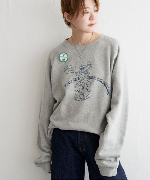 DISCUS ATHLETIC（ディスカス　アスレチック）の「DISCUS ATHLETIC ダイナースウェット（スウェット・レディース・ネイビー/グレー系その他・L/LL）」の17枚目の写真